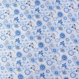 100% Katoen Lipalesa Blauw