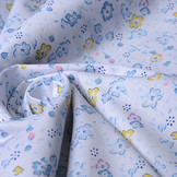 100% Cotton Fleuris Blue