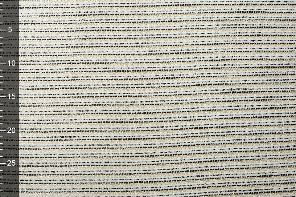 Bouclé Sjanelli Streifen Annabel Creme