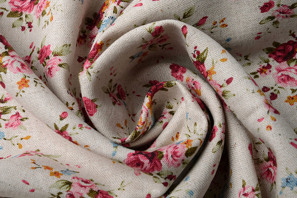 Mixed Leinen Rosalina Rosen