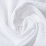 Cotton Viscose Linvi White