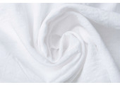 Cotton Viscose Linvi White