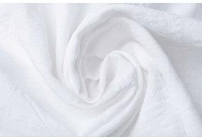 Cotton Viscose Linvi White
