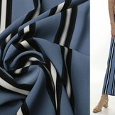 Crepe Bedrukt Lizzy Strepen Jeans