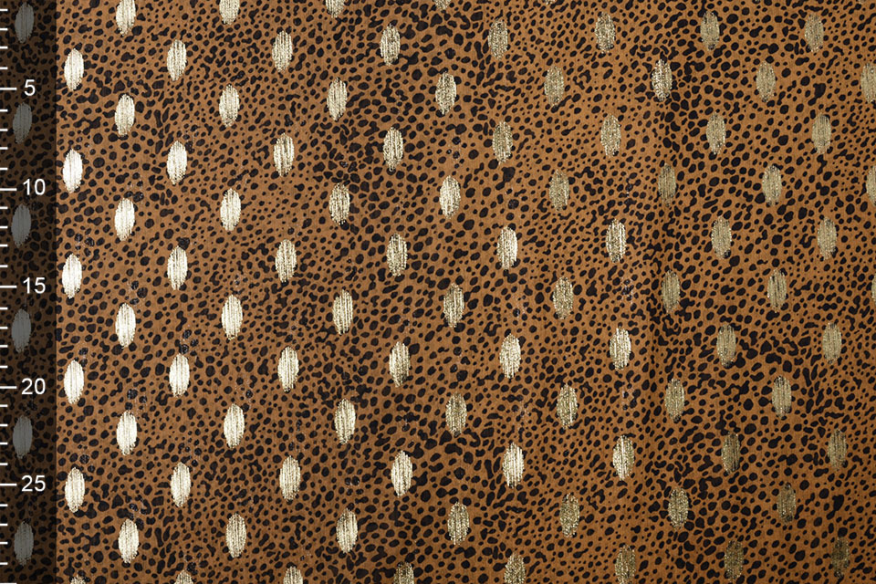 Chiffon Foil Mini Panter Brique