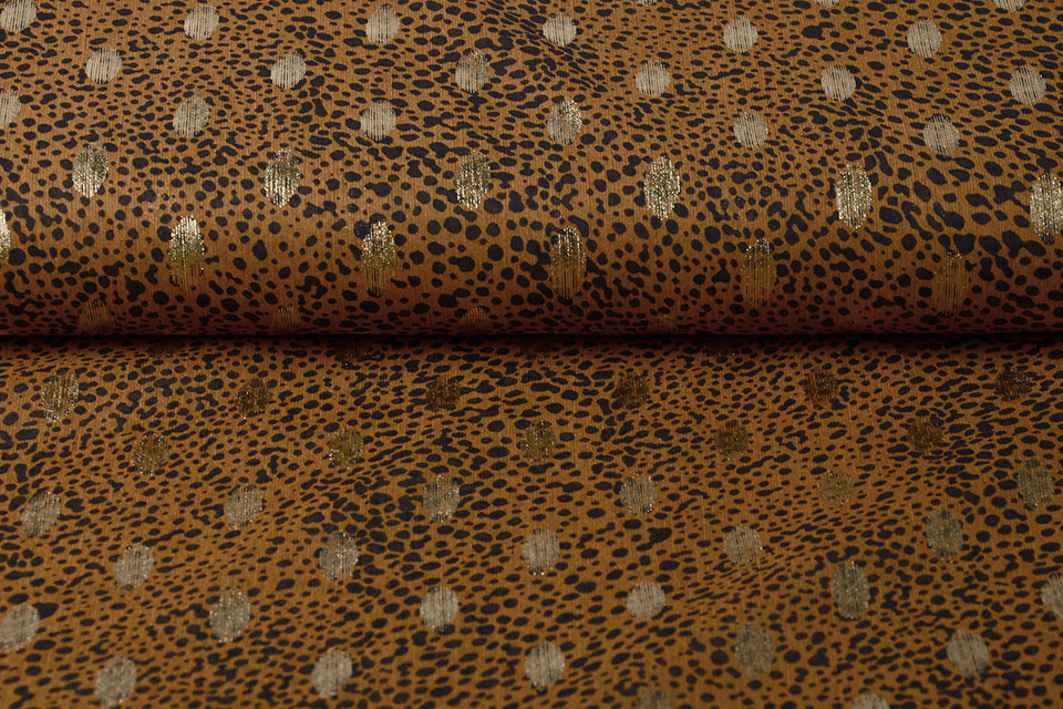 Chiffon Foil Mini Panter Brique