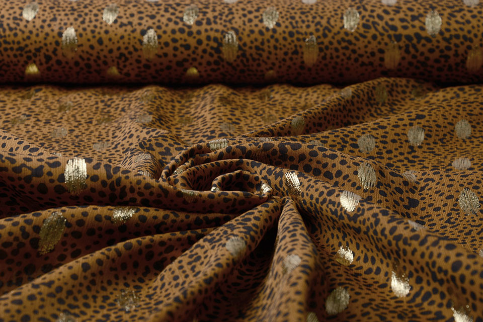 Chiffon Foil Mini Panter Brique