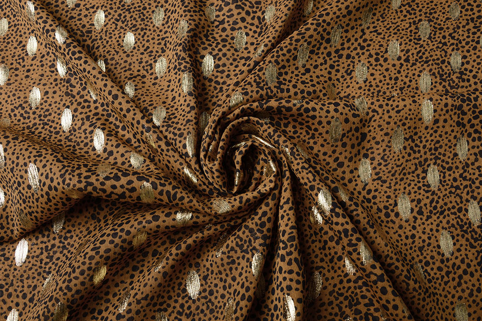 Chiffon Foil Mini Panter Brique