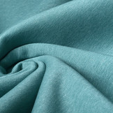 Sweatstoff Hellpetrol Melange