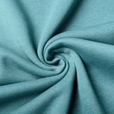 Sweatstoff Hellpetrol Melange