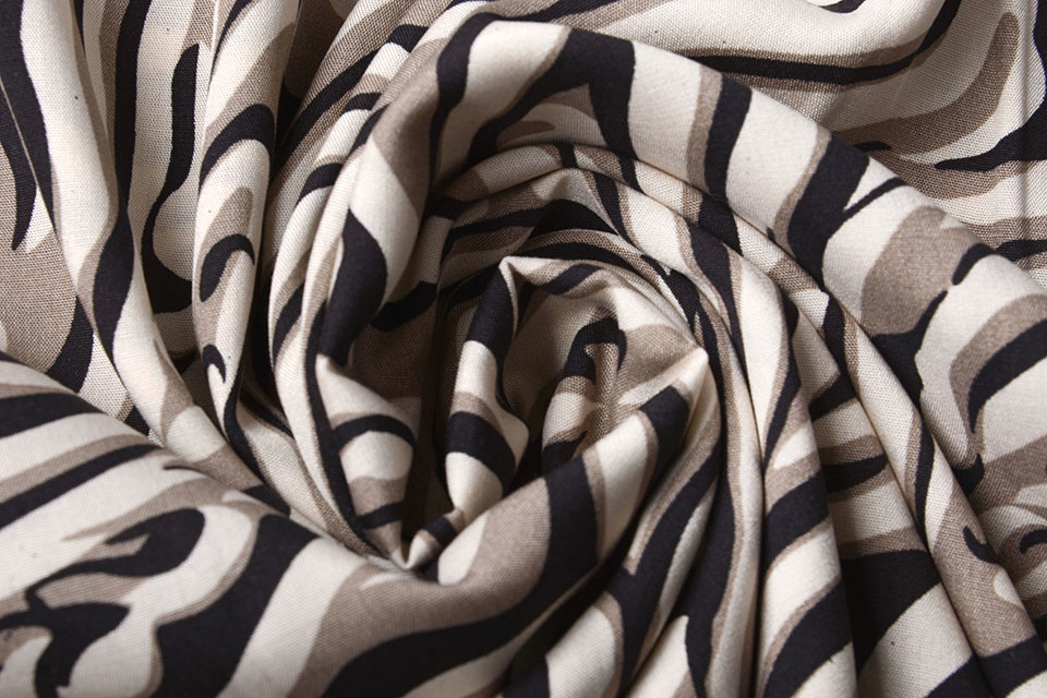 100% Viskose Korowha Beige Taupe