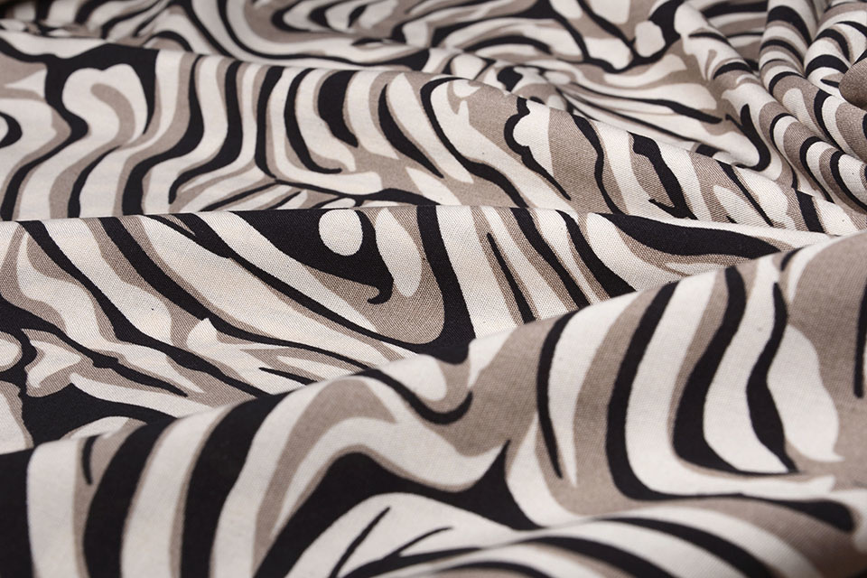100% Viscose Korowha Beige Taupe