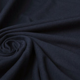 100% Cotton Jersey Marine Blauw