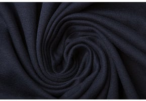 100% Cotton Jersey Navy Blue