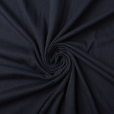 100% Cotton Jersey Marine Blauw