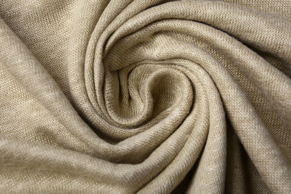 Linnen Jersey Beige
