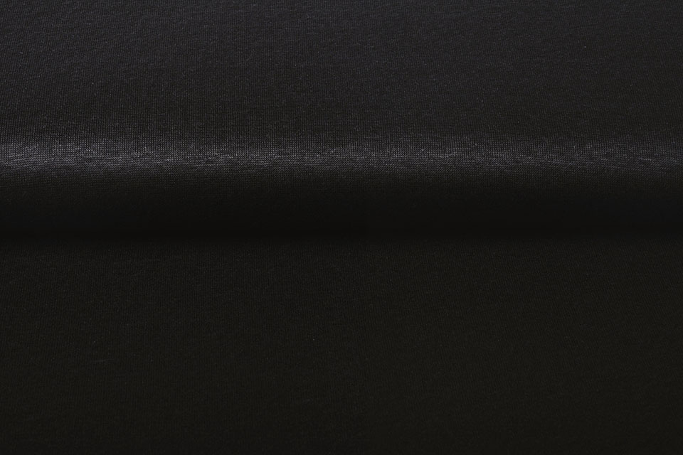 Leinen Jersey Schwarz