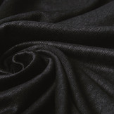 Leinen Jersey Schwarz