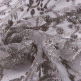 Mesh Geborduurd Teresa Licht Mauve