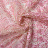 Netz Bestickt Emily Rosa