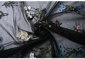 Mesh Geborduurd Isabella