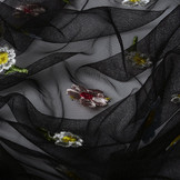 Mesh Geborduurd Bella