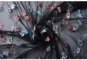 Mesh Embroidered Isa