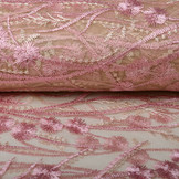 Netz Bestickt Victoria Rosa