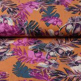 Viscose Jersey Crepe Levi Veren Oranje