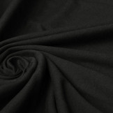 100% Cotton Jersey Zwart
