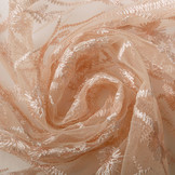 Mesh Embroidered Emma Salmon