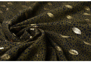 Chiffon Foil Mini Panther Armeegrün