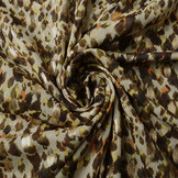 Chiffon Foil Animal Swipes Army Green