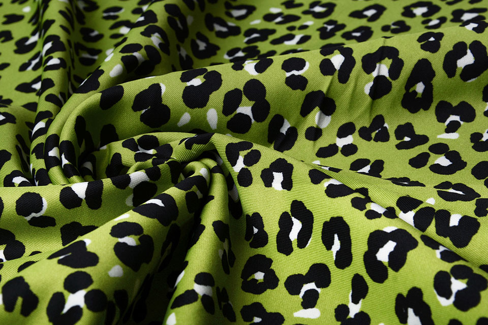 Sport Travel Colored Panterprint Lime Groen