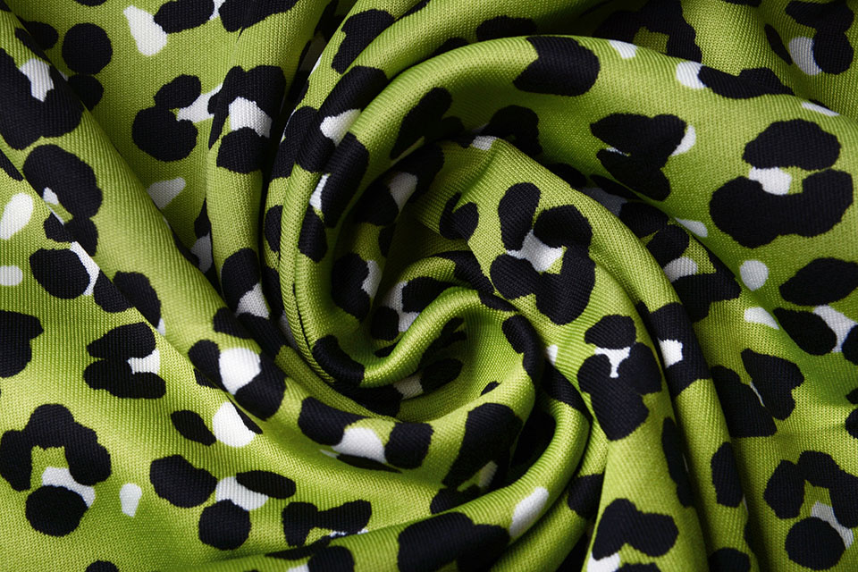 Sport Travel Colored Panterprint Lime Groen