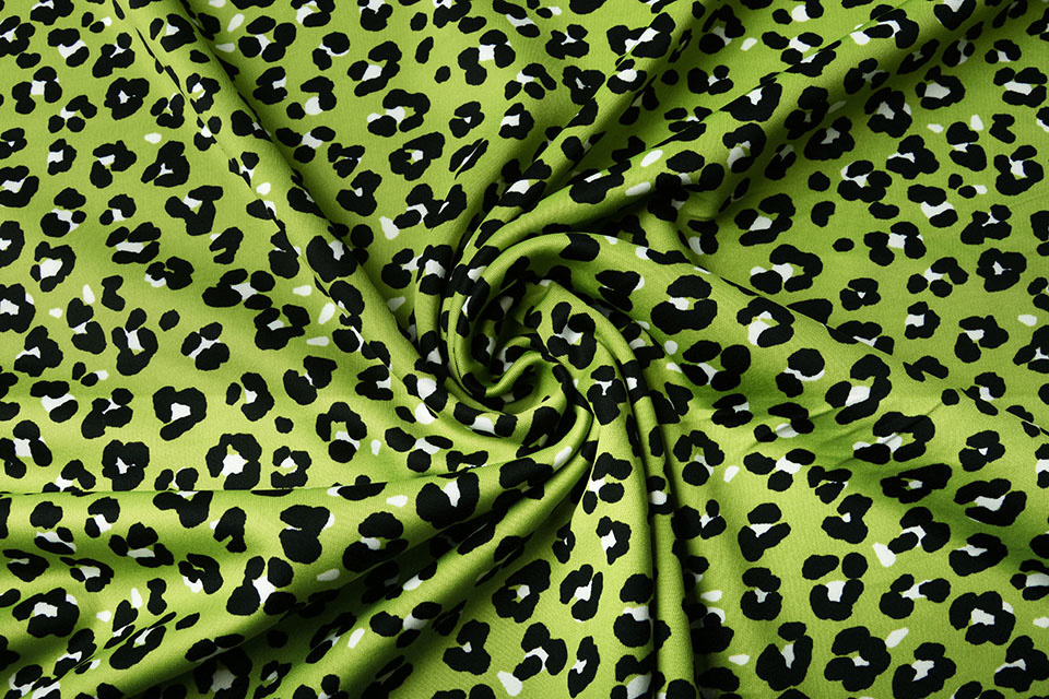 Sport Travel Colored Panterprint Lime Groen