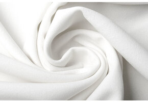 Scuba Crepe Jersey White