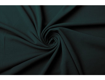 Scuba Crepe Jersey  Bottle Green