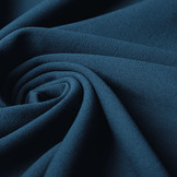 Scuba Crepe Jersey Petrol Blauw