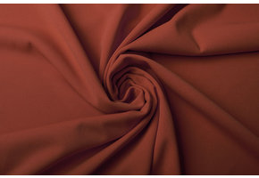 Scuba Crepe Jersey Brique