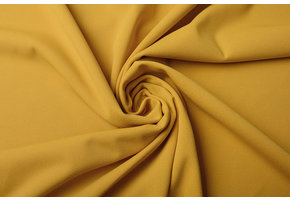 Scuba Crepe Jersey Ockergelb