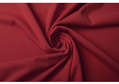 Scuba Crepe Jersey Wine Red