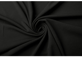 Scuba Crepe Jersey Schwarz