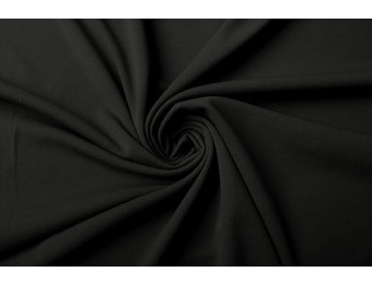Scuba Crepe Jersey Schwarz