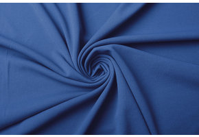 Scuba Crepe Jersey Kobaltblau