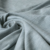 Flowy Pique Melange Blue-Grey