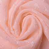 Jacquard Chiffon Nora Hellrosa