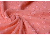 Jacquard Chiffon Liza Pink