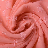 Jacquard Chiffon Liza Pink
