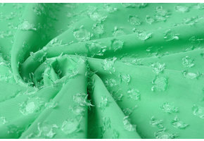 Jacquard Chiffon Liza Mint Groen